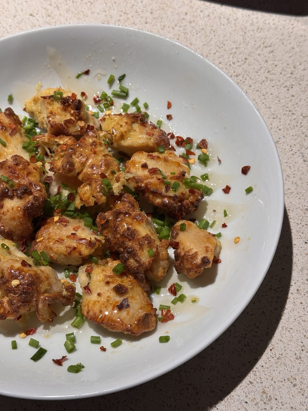 Crispy Honey-Chili Chicken Bites