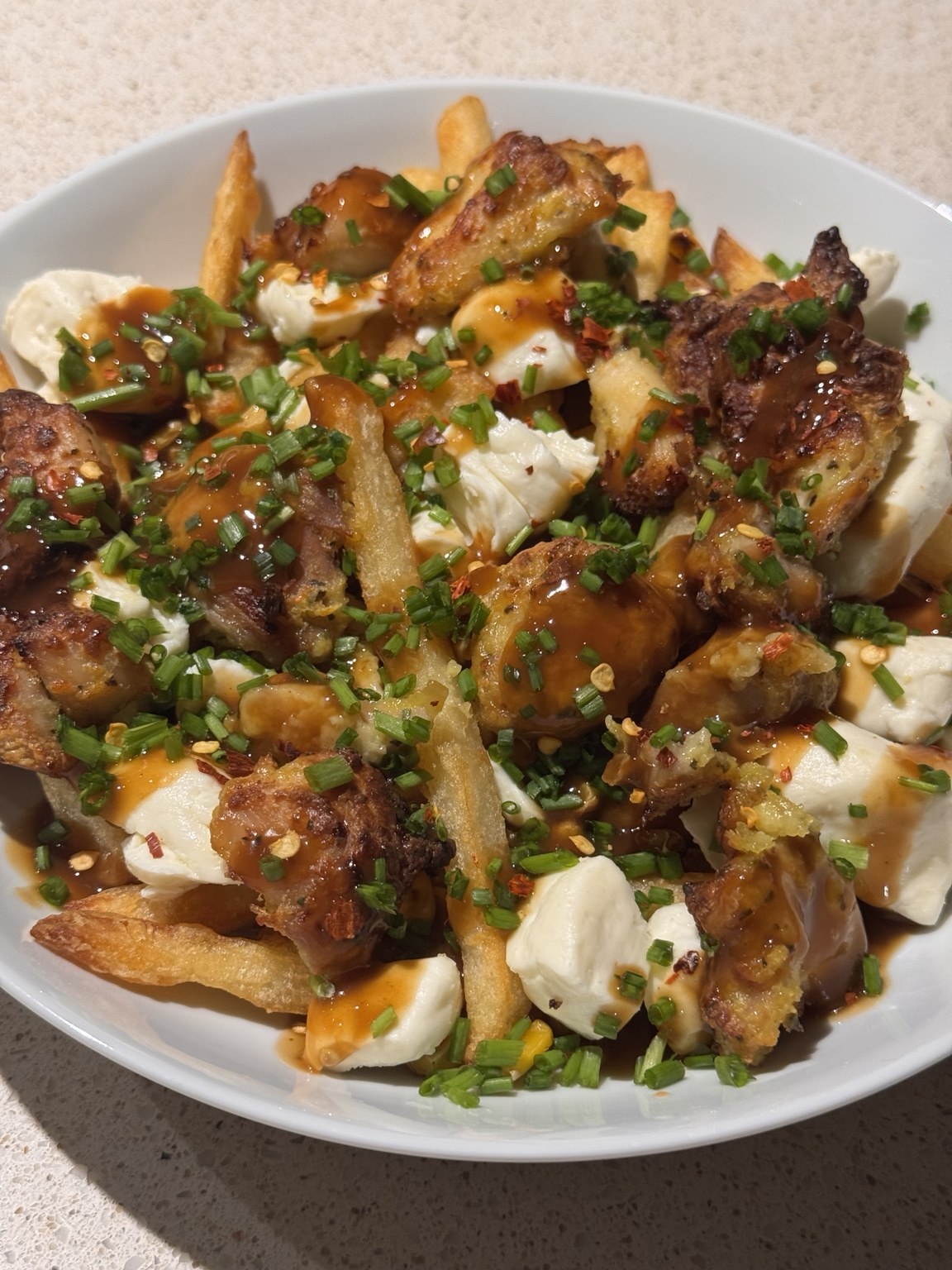 Hot Honey Chicken Frites