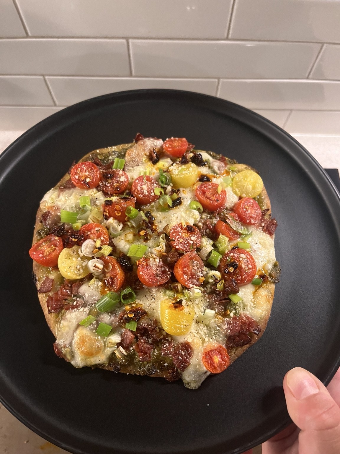 Pesto Chili Flatbread